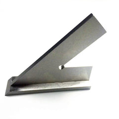 100*70mm 120*80mm 150*100 200*130mm 45 Degree Square Ruler Angle Gauge with Wide Base Steel 45 Industrial Try Machinist Square with Base