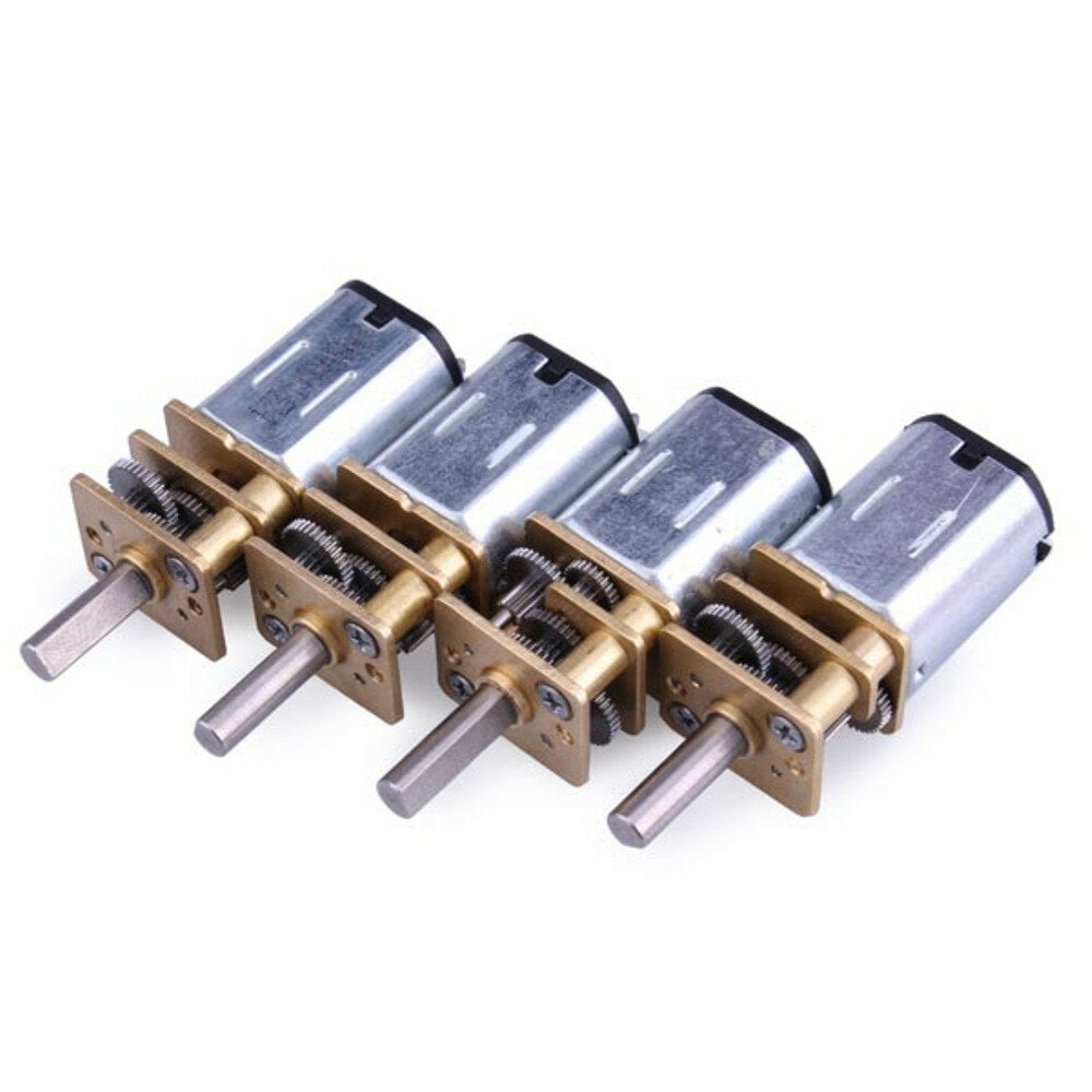 5Pcs 56RPM N20 DC Gear Motor Miniature High Torque Electric Screwdriver Gear Box Motor