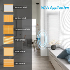 Wifi Roller Shade Driver 110V/240V Switch Control Automatic Electric APP Voice Control Roller Blinds Shutter Motor