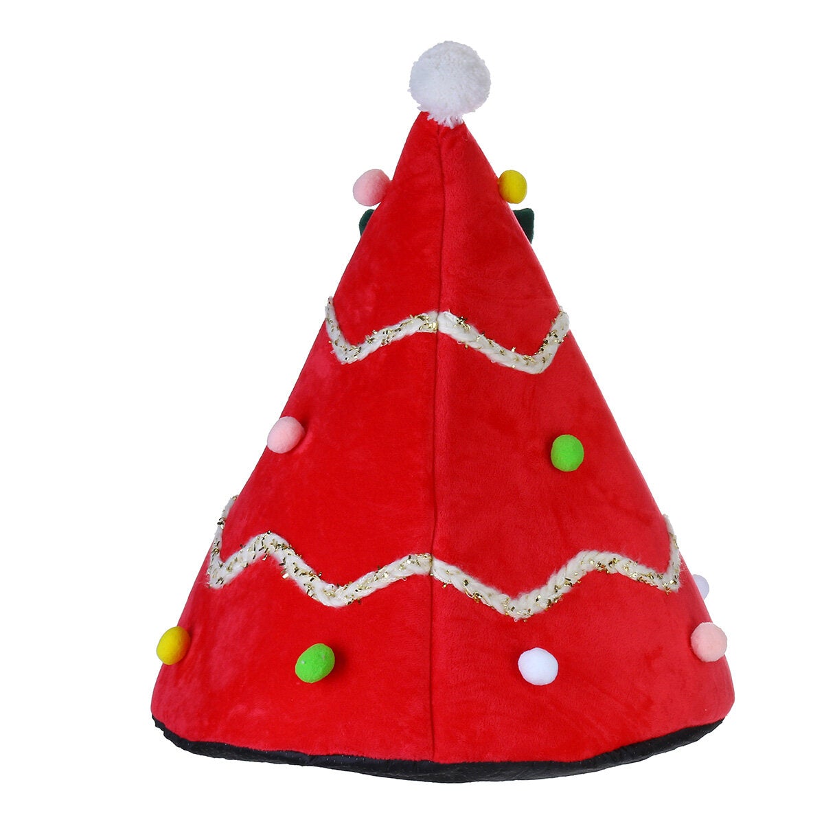 Cat Pet Dog Christmas Tree Shape Velvet Warm House Cave Beds Indoor Cats Cozy Wool Igloo Pet House