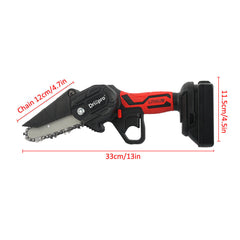550W 4 inch Electric Chain Saw Woodworking Wood Cutter W/ 1pc/2pcs Battery