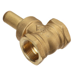 1/2" 3/4" 1" Brass Gate Valve Female Anti-theft Key Lock Water Oil Gas Security Gate Valve