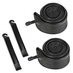 2 Pcs 26x1.75 Bike Inner Tubes Presta Valve Bicycle Tire with Tire Lever