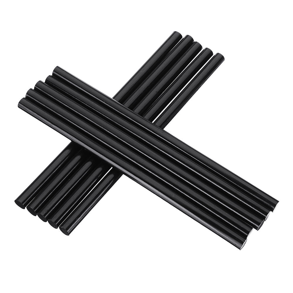 100Pcs 7mm x 150mm Black Hot Melt Gule Sticks DIY Craft Model Repair Adhesive