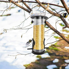 Hanging Wild Bird Seed Feeder Bird Feeding Tool Garden Paddock Outdoor Decoration Pet Supplies Bird Tableware Bird Feeder