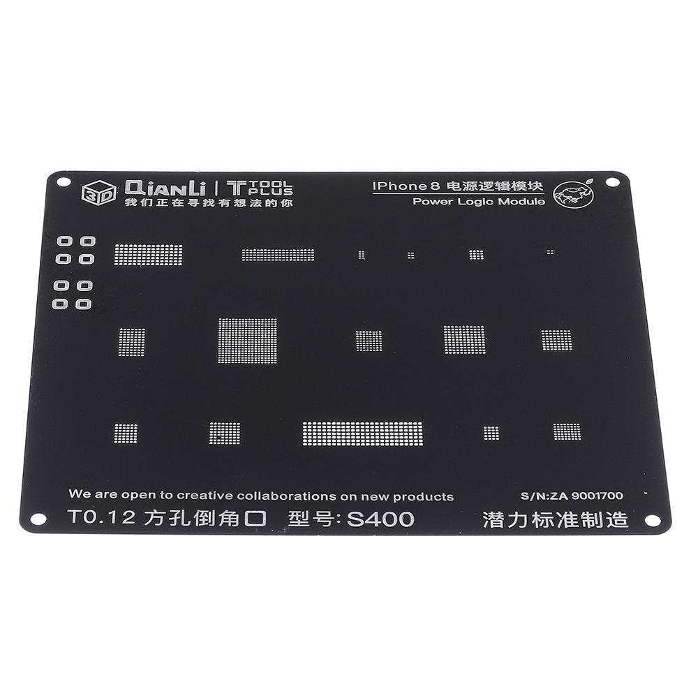 3D BGA Reballing Stencil Power Logic Module BGA Reballing Repair Tool for iOS 5 5S 6 6S 7G 7Plus 8 8P