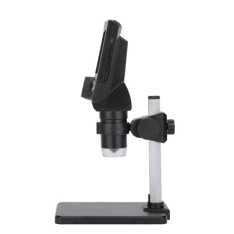 Portable Digital Microscope 4.3" Electronic HD Video Microscopes 1-1000X HD 8MP Borescope Magnifier Camera Mobile Phone Repair Microscope