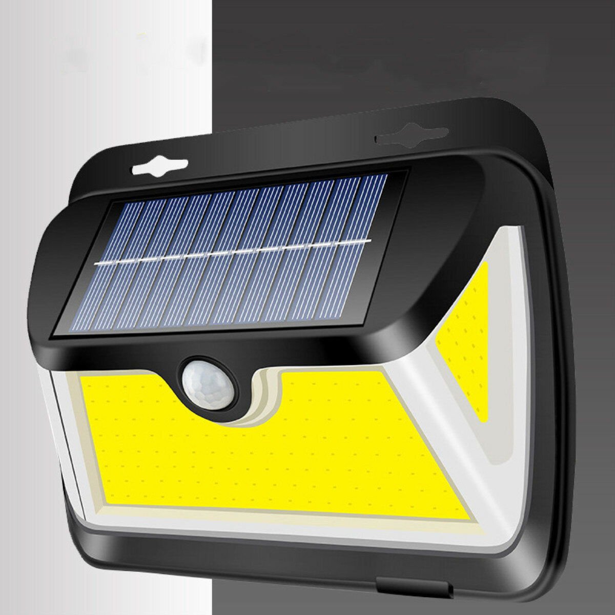 163 COB LED Solar Light Motion Sensor PIR Light Waterproof Safety Outdoor Garden Household Accessories