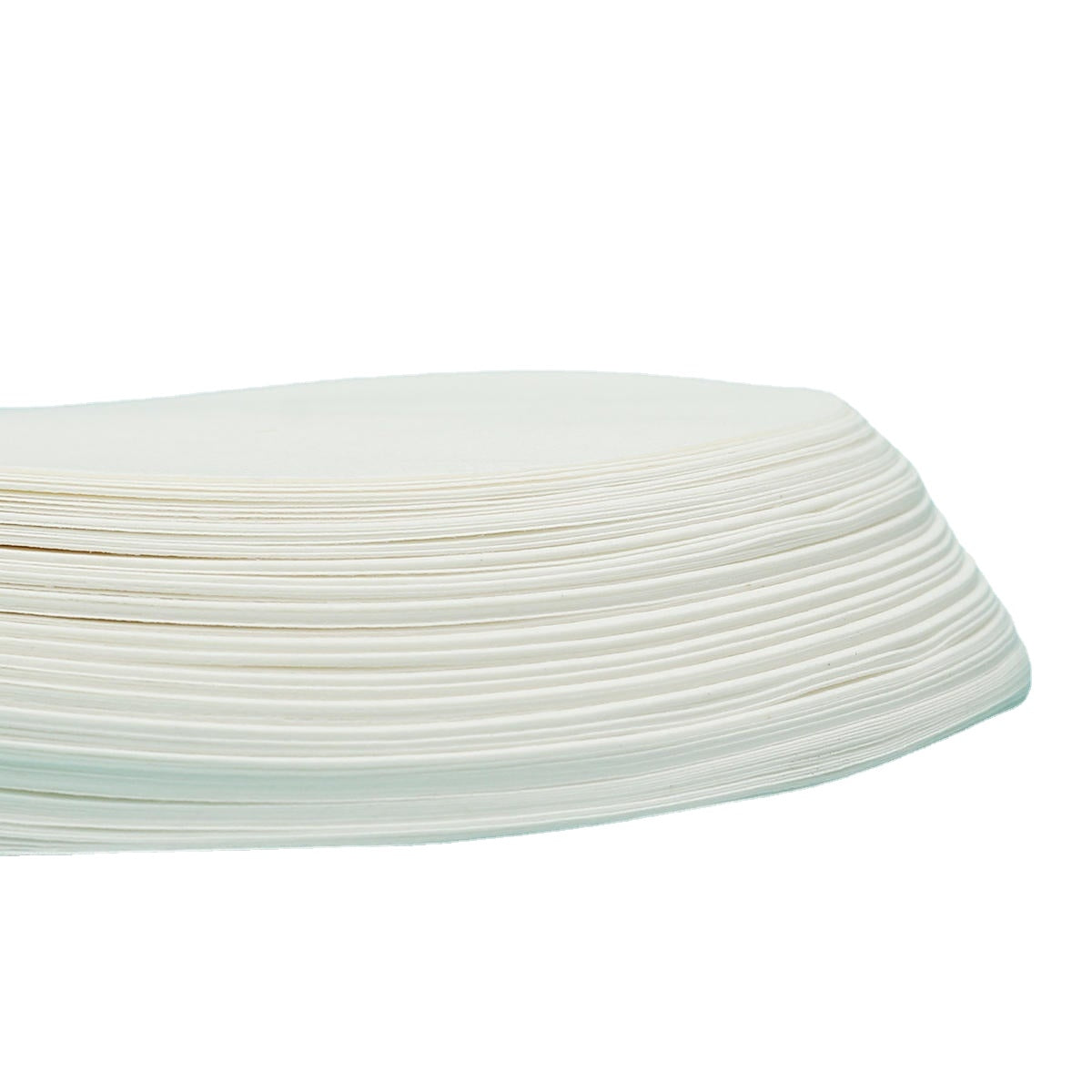 100Pcs/Set 7/9/11/12.5/15/18cm Qualitative Filter Paper Circular Funnel Sheet Slow Speed 10-15um