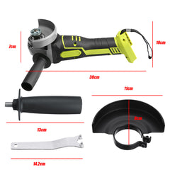 100MM 18V Cordless Brushless Angle Grinder for Makiita 18V Battery Electric Grinder Grinding Machine