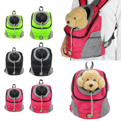 Pet Dog Shoulder Bag Small Dog Travel Mesh Backpack Breathable Portable Outbound Travel Pet Bag