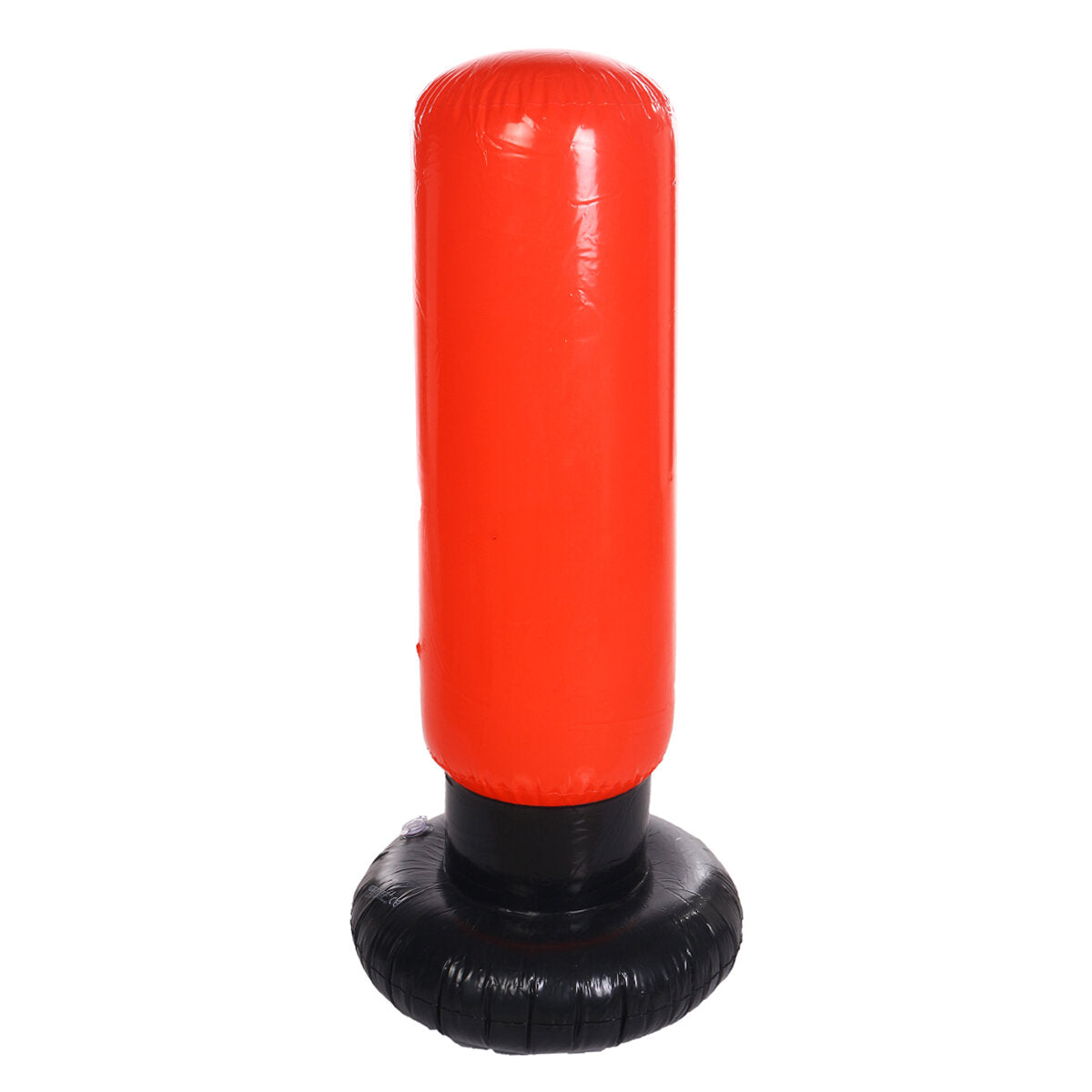 Boxing Punching Bag Free Standing Inflatable Tumbler Decompression Boxing Training for Adult Kids with Gloves