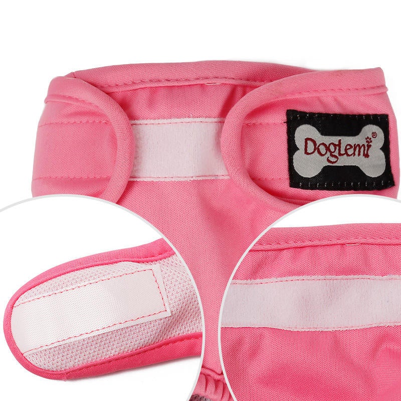 Washable Female Dog Sanitary Pants Waterproof Anti-harassment Dog Diaper Physiological Pants Pet Pants