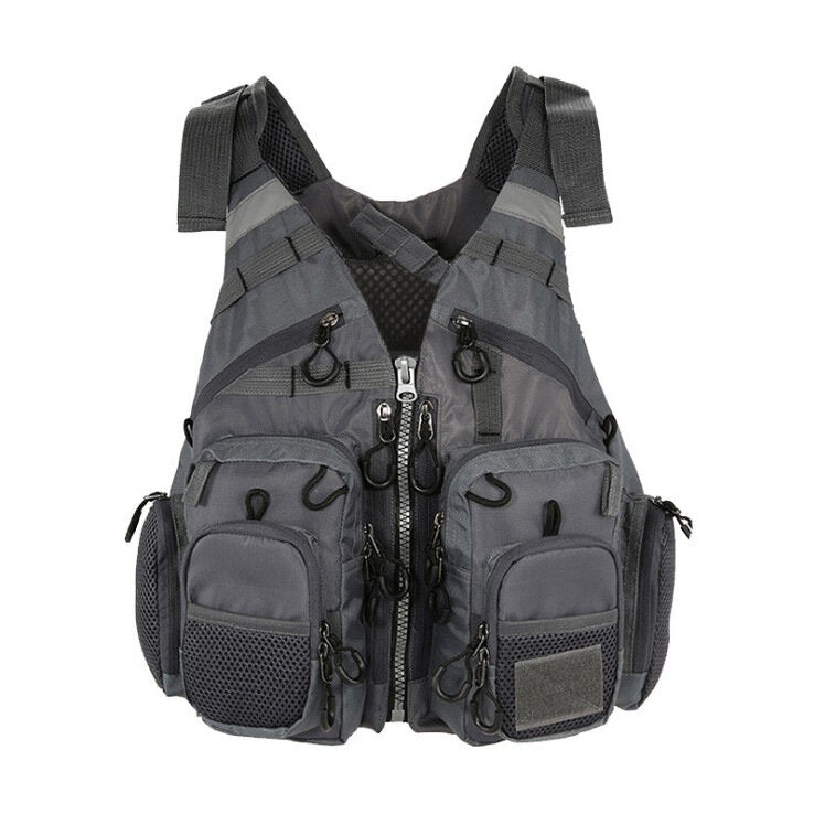 Sea Life Jacket Rock Boat Fishing Armor Reflective Tactical Vest Ractical Multi-functional Multi-pocket