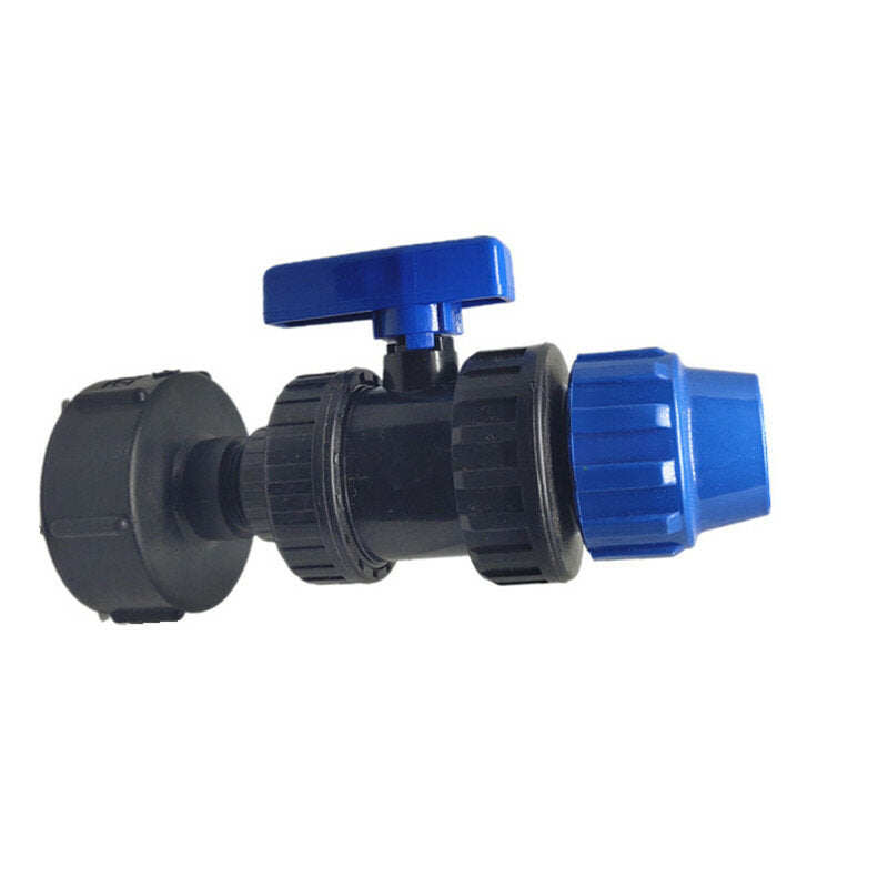 Ton Barrel Water Tank Connector Garden Tap Thread 1/4"(25mm) Plastic Fitting Tool Adapter Brass Valve Outlet Type