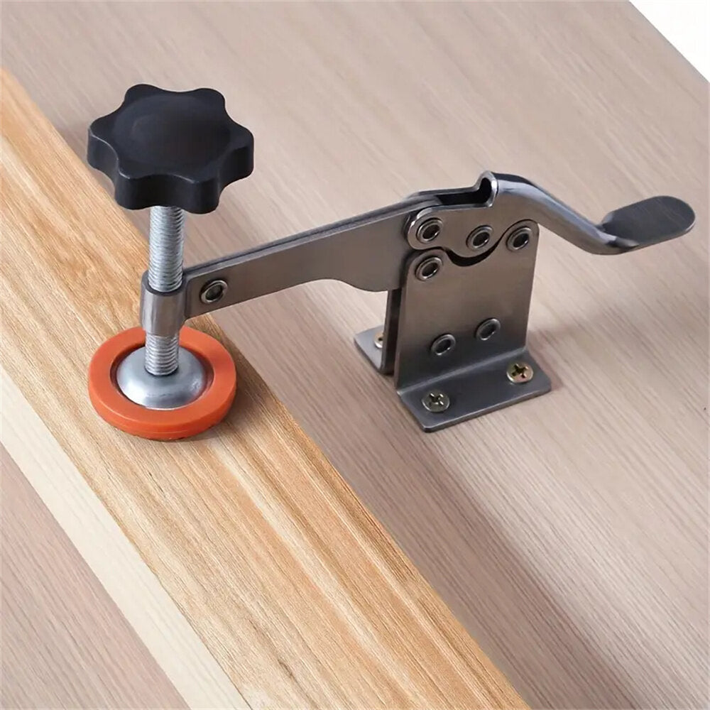 Stainless Steel Toggle Clamp - Quick-Release for Woodworking & Welding