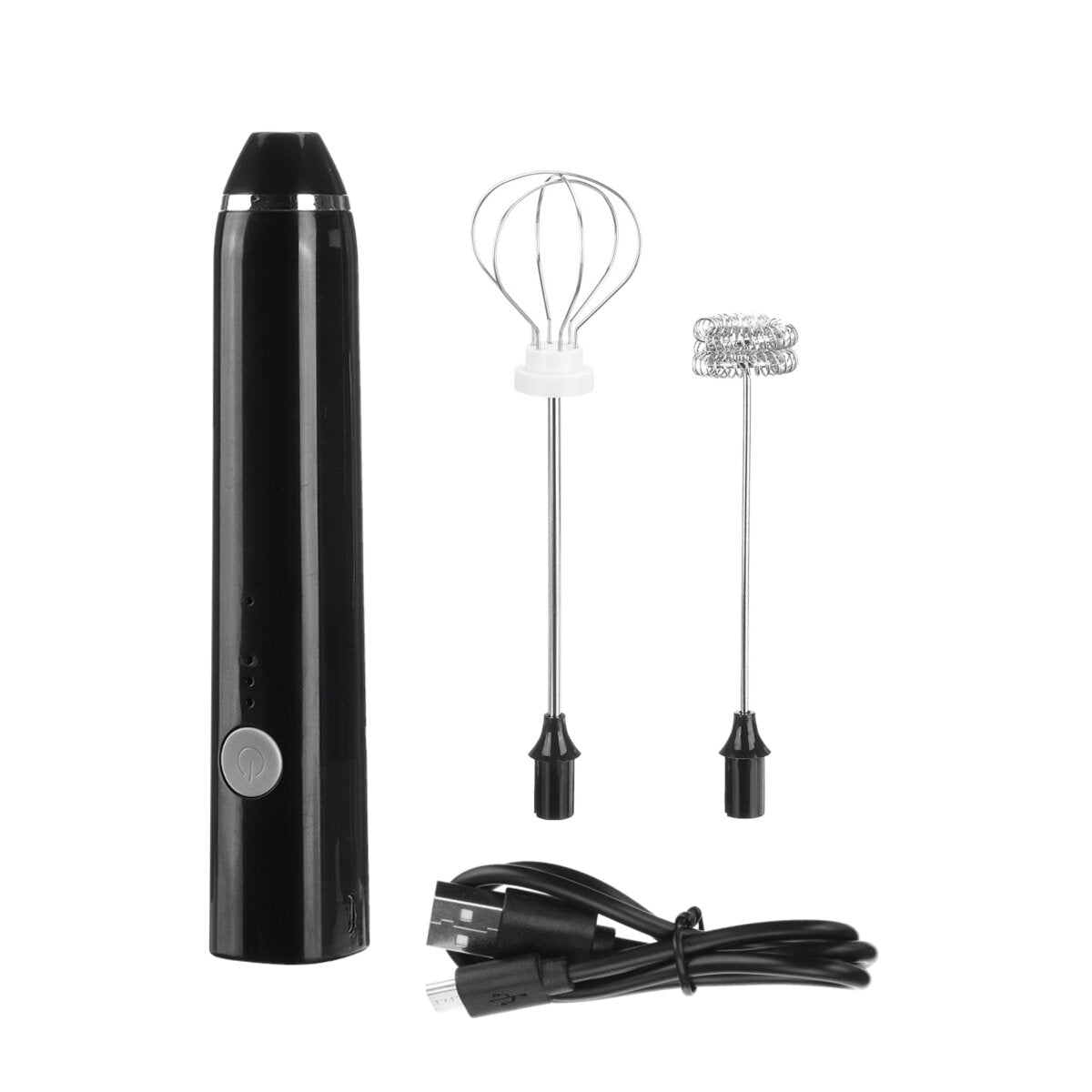 3 Speed USB ElectricCoffee Egg Mixer Shaker Whisk Tool Coffee Frother Egg Beater