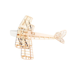 1020mm Wingspan Balsa Wood Biplane Trainer RC Airplane KIT