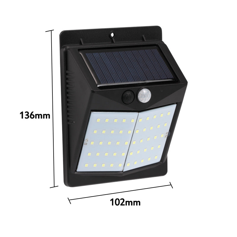 Solar Sensor Light 50/70 / 90led Human Body Induction Wall Light Small