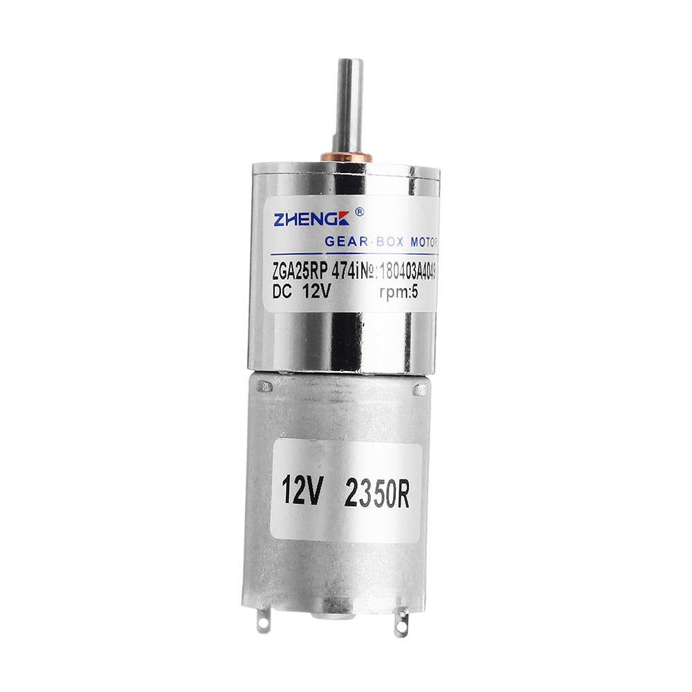 12V 5RPM Reduction Motor DC Gear Motor