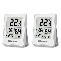 Digital Indoor Hygrometer Thermometer Rome Temperature Humidity Sensor Monitor C/F