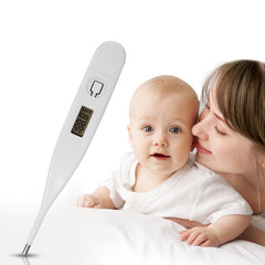 Digital LCD Electronic Thermometer C / F Baby Boy Girl Body Temperature Checking Safe Oral Digital Thermometers Kids Health Care Tool
