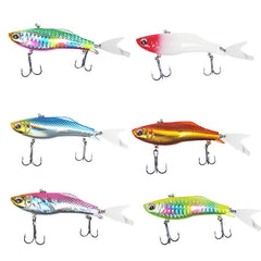 1 pc 8.5/16g 5.5/7.2cm Fishing Lures VIB 3D Fish Eyes Artificial Hard Bait Fishing Tackle Accessories