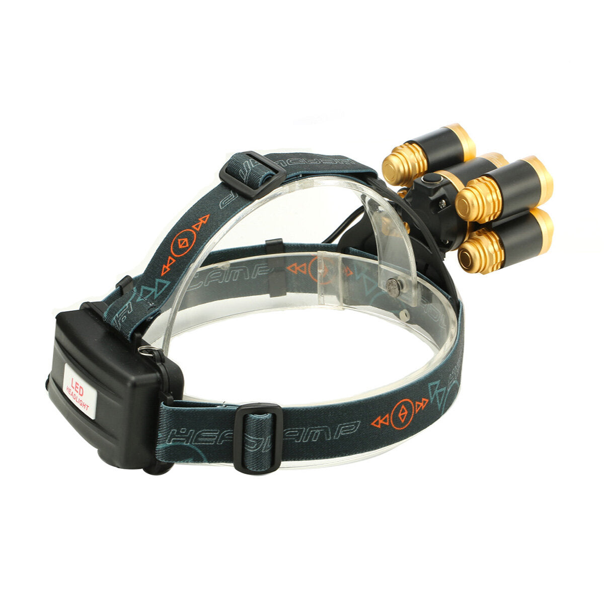 8000LM Cycling Headlamp LED Lamp Beads Super Bright Rechargeable Outdoor Cycling Climbing Headlamp