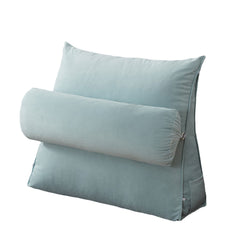 Sofa Back Cushion Bed Couch Seat Rest Pad Waist Support Backrest with Head Pillow Home Office Furniture Decorations