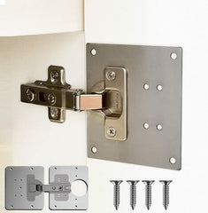 Cabinet Door Hinges Repair Plate for Cabinet Furniture Drawer Window Stainless Steel Plate Repair Accessory