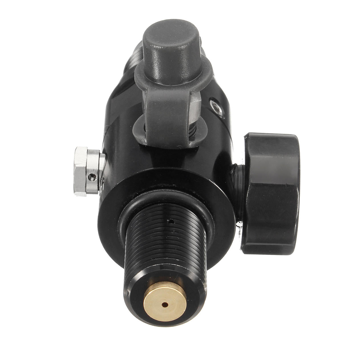 5/8"-18UNF Thread Paint Valve Ball Regulator Input 4500psi HPA Air Tank Output 1800psi Ball Valve