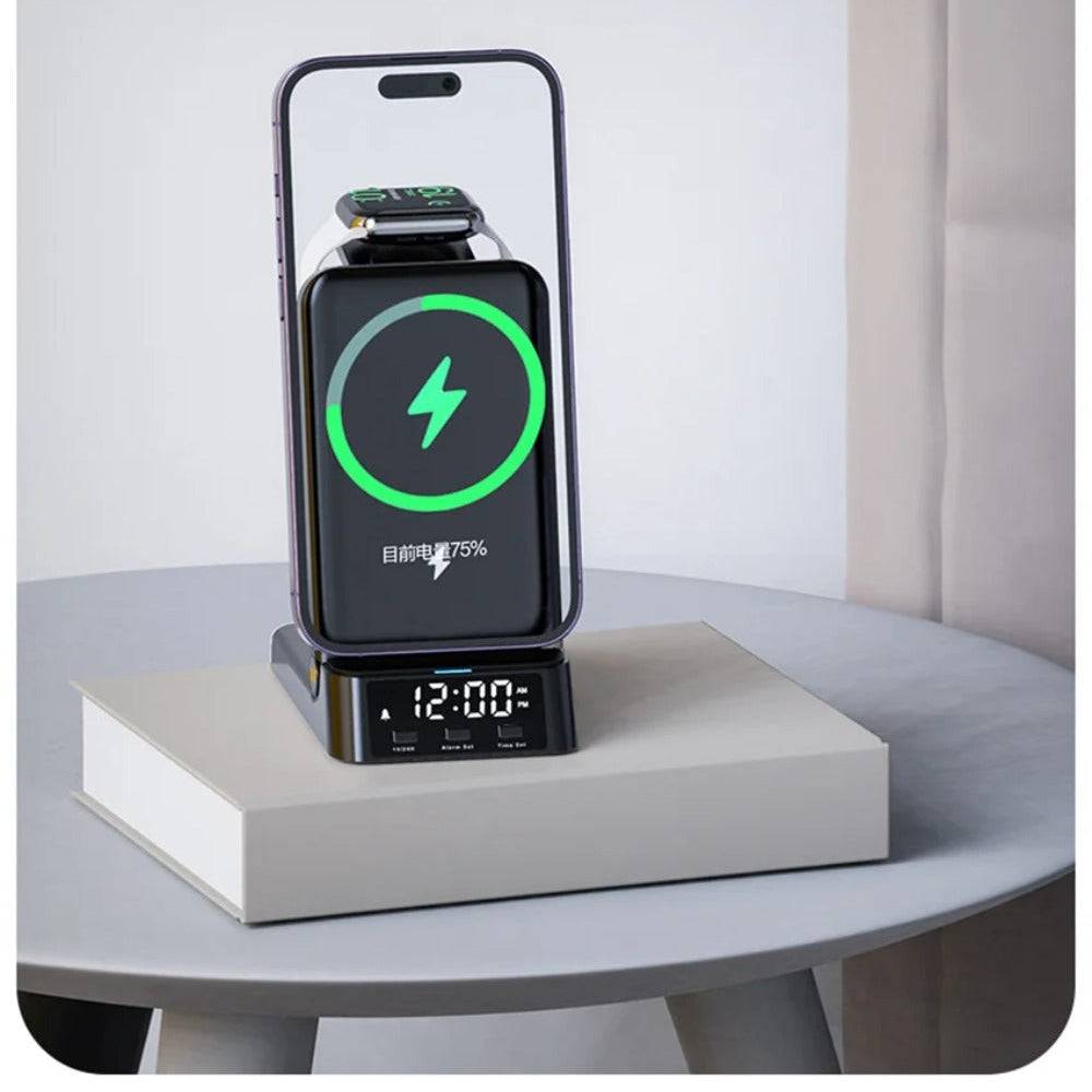 Fast Wireless Charger Bracket for Qi Phones: iPhone, Hui, Samsung, AirPods, Watch