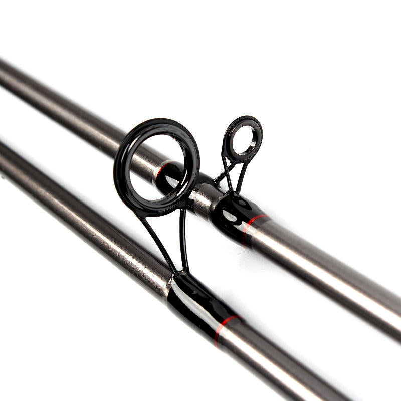 1.8m 2.1M 2 Segments Fishing Rod Glass Steel Spinning Casting Fishing Pole