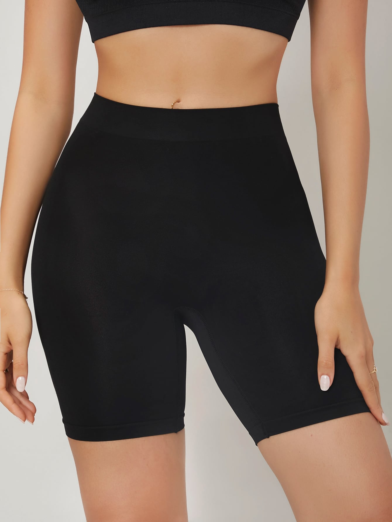 High Waisted Seamless Shapewear Shorts - Soft & Comfortable Fit