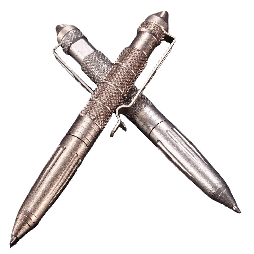 Outdoor EDC Tactical Pen Aluminum Alloy Survival Emergency Safe Security Tool