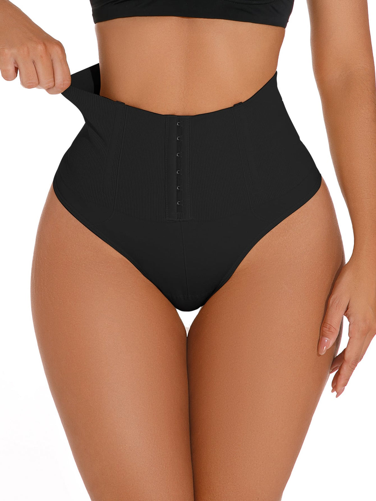 Comfortable Hook & Eye Shapewear Panty for a Sleek Silhouette