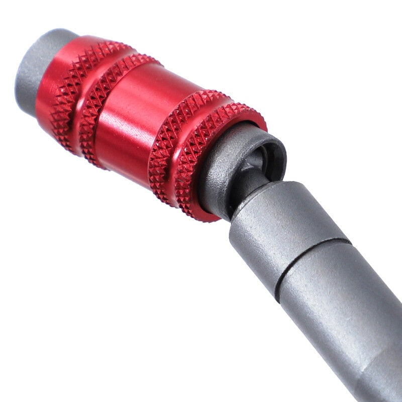 145mm Screwdriver Bit Holder 20 Degree Rotatable Magnetic Screw Drill Tip /4'' Hex Shank Screw Driver Extension Rod
