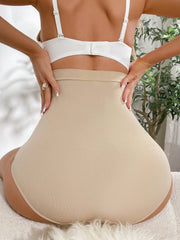 High Waisted Solid Shapewear Panty for Tummy Control