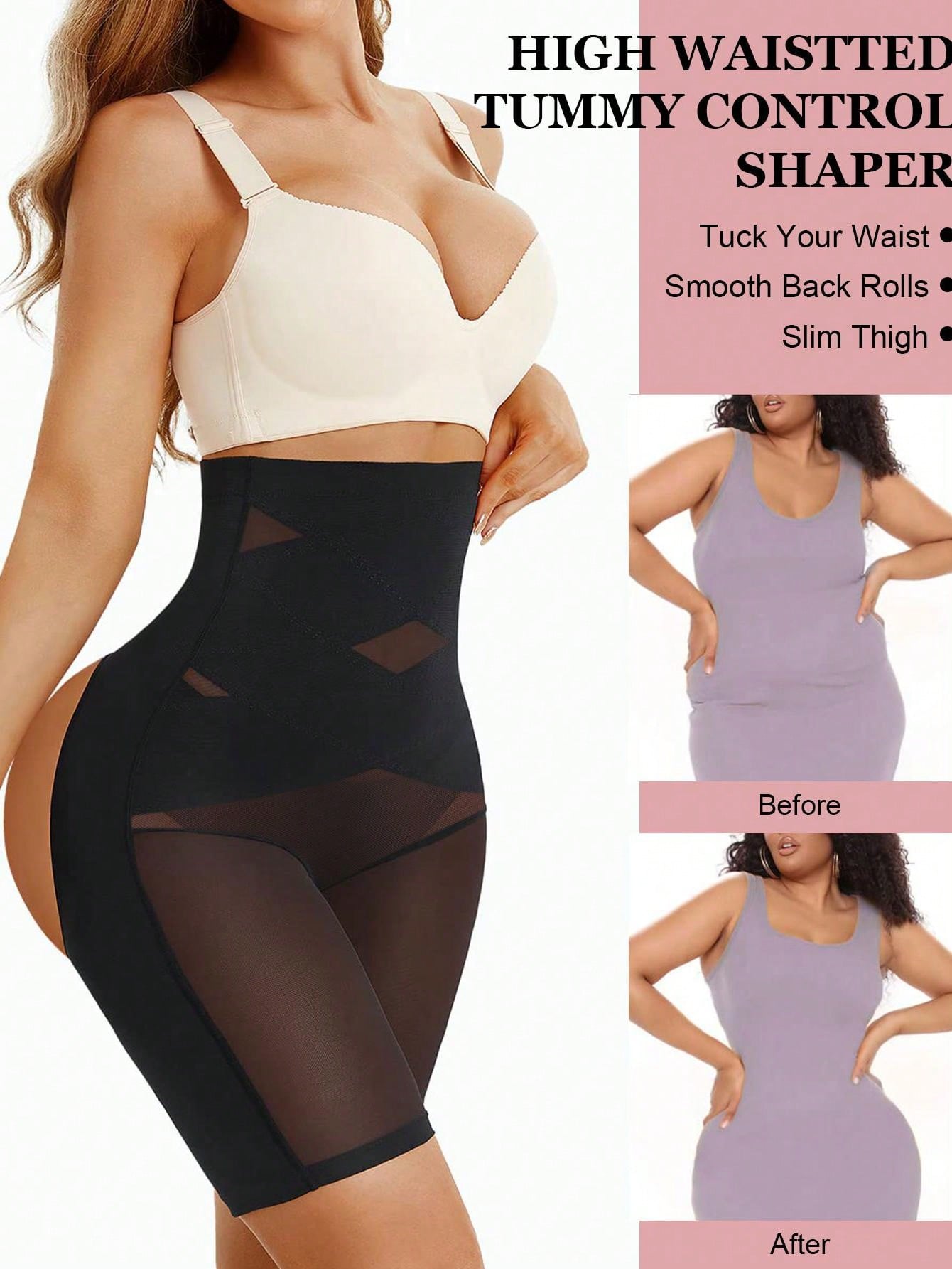 Women's All-Season Nylon Shapewear: Comfortable, Breathable, Tummy Control