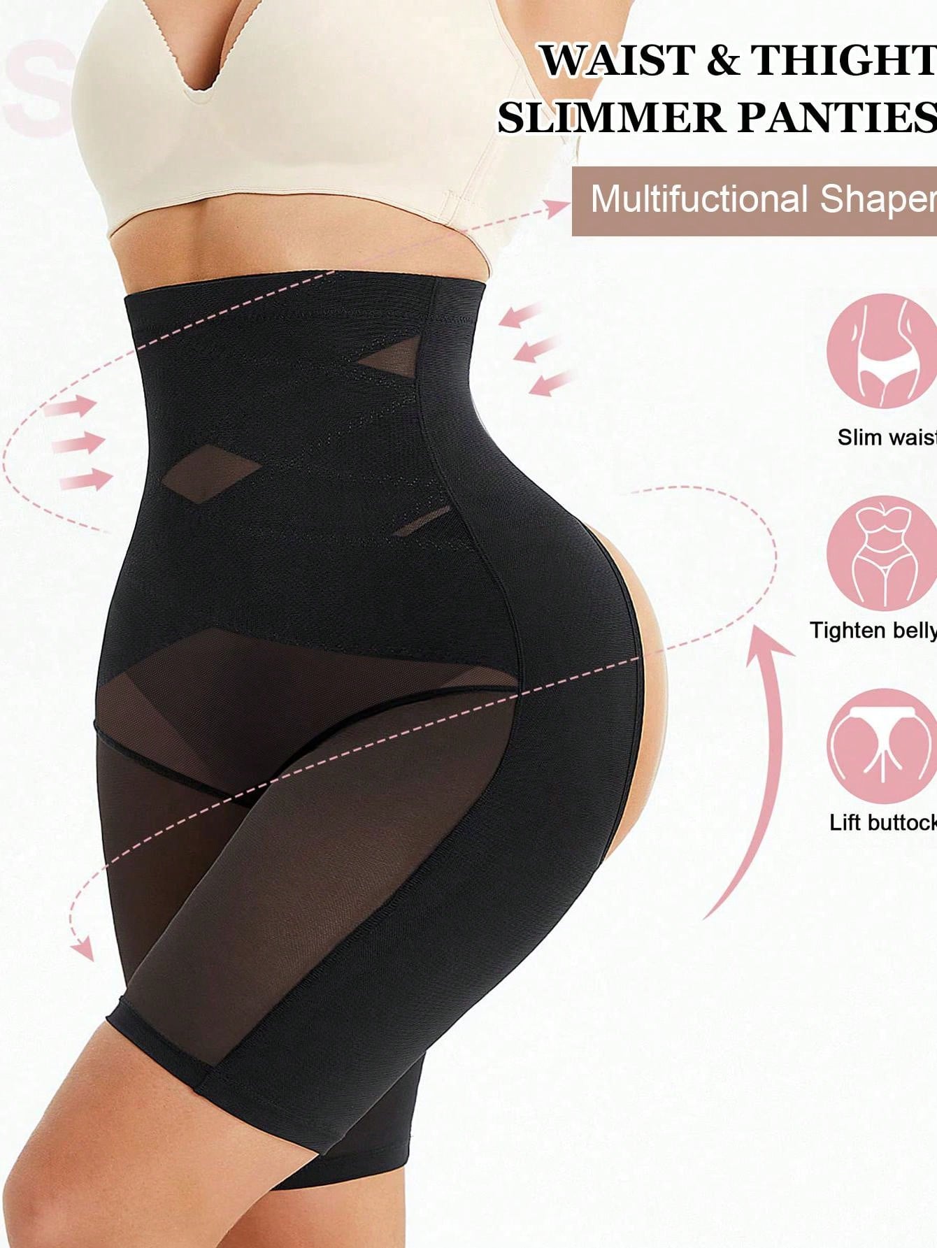 Women's All-Season Nylon Shapewear: Comfortable, Breathable, Tummy Control