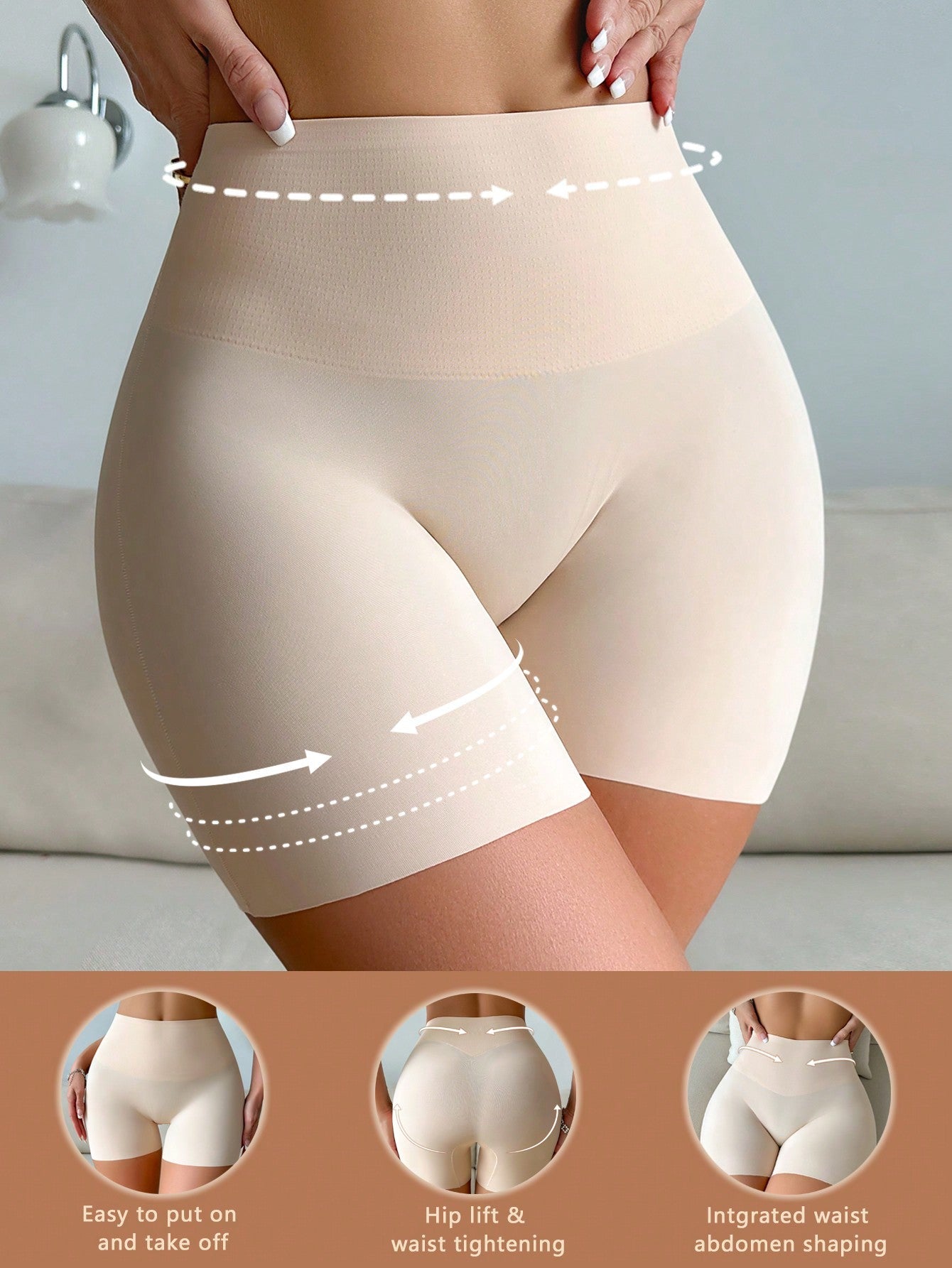 Women's Tummy Control Shaping Shorts - Slimming & Comfortable