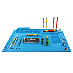 Magnetic Heat Insulation Silicone Pad Desk Mat Maintenance Platform BGA Soldering Repair Station