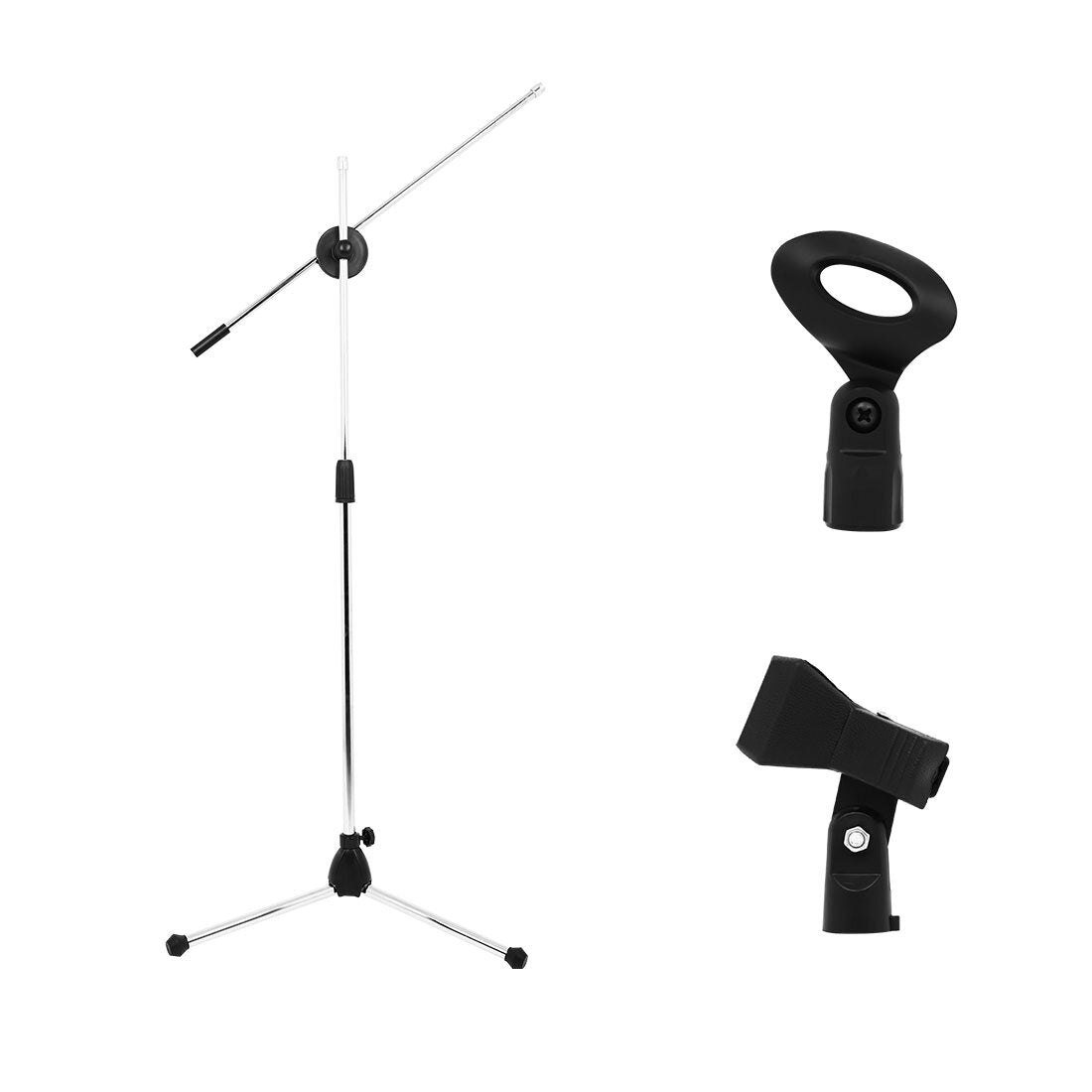 Microphone Stand Live Performance Vertical Bold Multi-functional Dual Regulation Wheat Clip