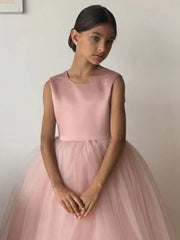 Tween Girl Butterfly Patchwork Tulle Dress - Perfect for Parties & Weddings