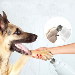 2-Speed Dog Nail Grinder Professional Electric Rechargeable Pet Nail Trimmer Painless Paws Grooming & Smoothing for Small Medium Large Dogs & Cats