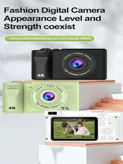 2.4-Inch Q9 Digital Camera 600mA Supports 32GB/128GB Storage