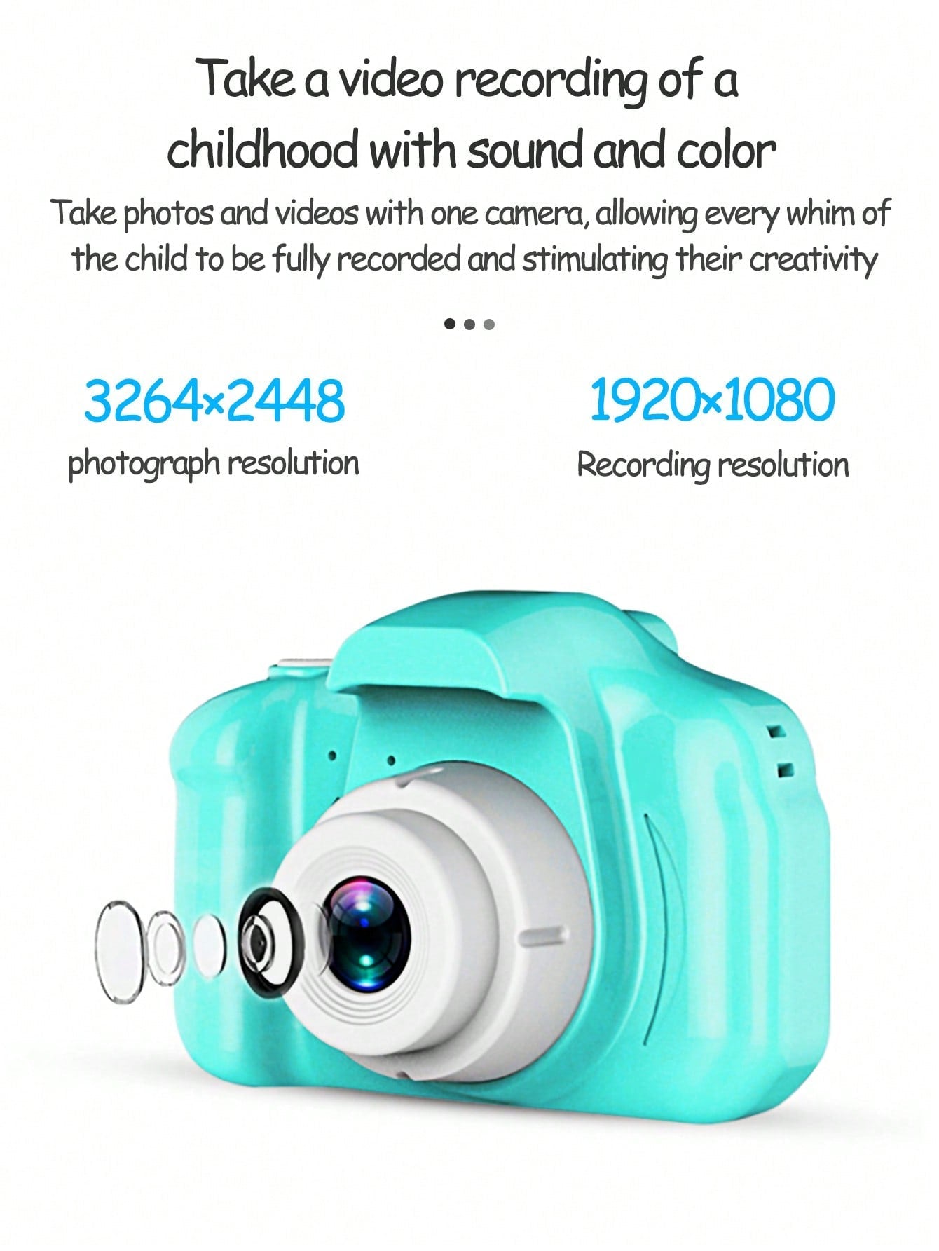 Compact Portable Cute Mini Camera for Easy Carrying