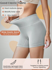 One Piece Women's Mid-Thigh Slimming Shaping Shorts for Sports & Layering