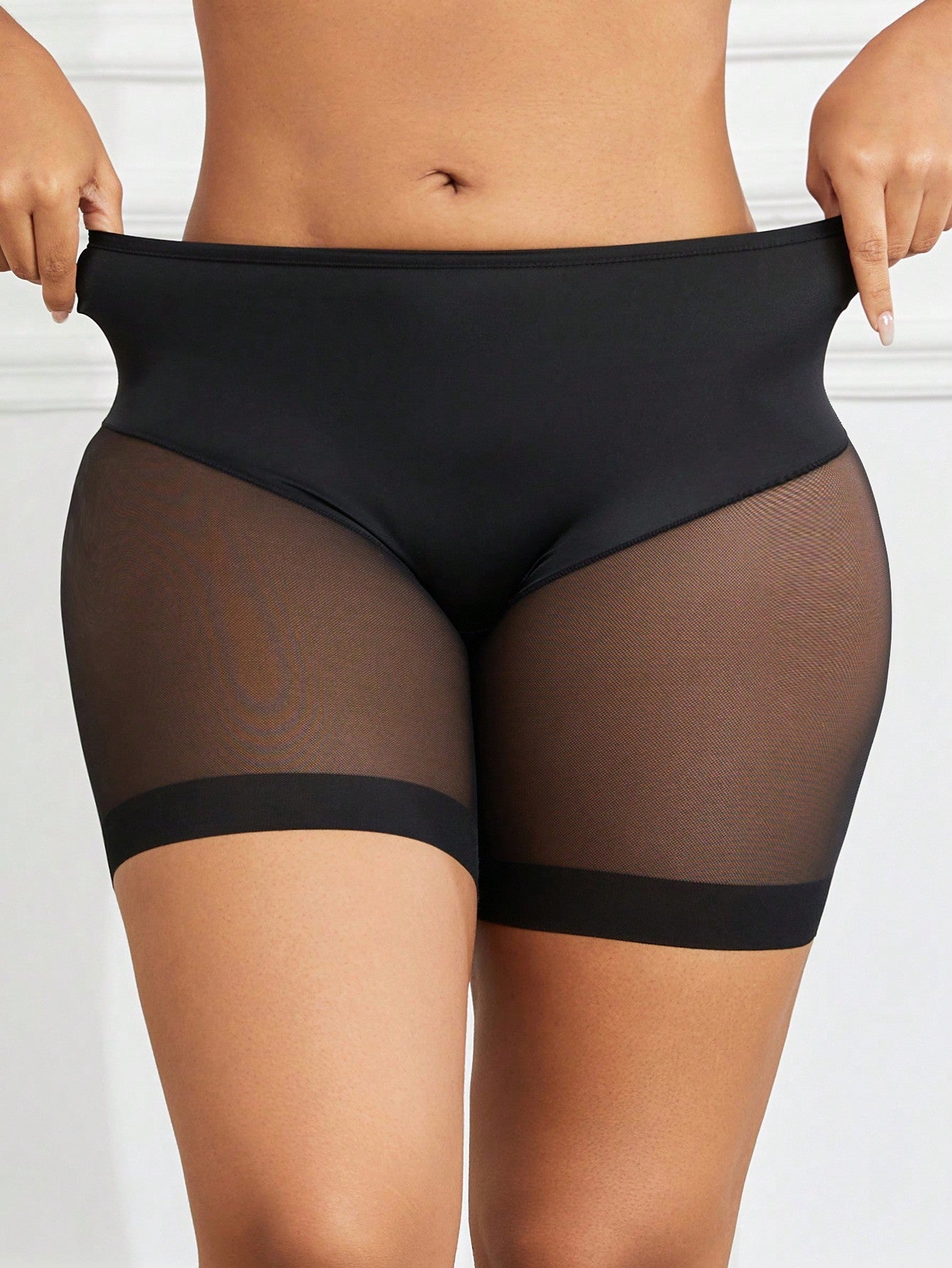 Women’s High Waist Shapewear Shorts - Breathable Tummy Control & Butt Lifter