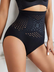 High Waist Tummy Control Seamless Hollow Out Underwear for Women